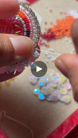 38K views · 747 reactions | Sequins Edgings.. Beaded Earrings.. #valsbeautifulbeadwork #beads #handmade #handmadewithlove #handmadejewelry #jewelry #jewelrydesigner #jewellery #fyp #explore #viral #trend #trending #diy #reels #tutorial #everyone #beadwork | Vals Beautiful Beadwork | Mignon Geli · Ancestor Song Beaded Edging Tutorials, Native Beadwork, Beautiful Beadwork, Beaded Earrings, Bead Work, Handmade Jewelry, Jewelry Design, Beads