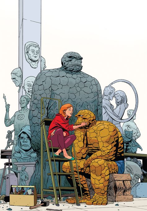 Fantastic Four Comics, Comic Book Artwork, Bristol Board, Marvel Comics Art, Fantastic Four, Comic Panels, Comic Book Artists, Superhero Comic, Comic Covers