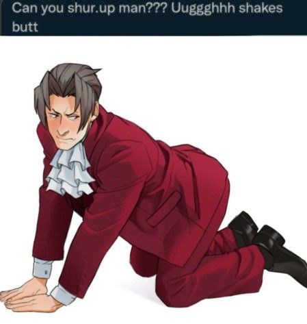 Ace Attorney Pfp Edgeworth, Phoenix Wright X Miles Edgeworth Comic, Franziska And Edgeworth, Miles Edgeworth Sprite, Miles Edgeworth Cosplay, Ace Attorney Reaction Pics, Adrian Andrews Ace Attorney, Miles Edgeworth Official Art, Phoenix Wright And Miles Edgeworth