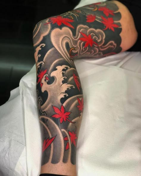 Arm Tattoos Japanese, Tattoo Composition, Traditional Japanese Tattoo Sleeve, Arm Cover Up Tattoos, Japanese Leg Tattoo, Male Tattoos, Japanese Tattoos For Men, Tattoo Japanese Style, Japanese Legs