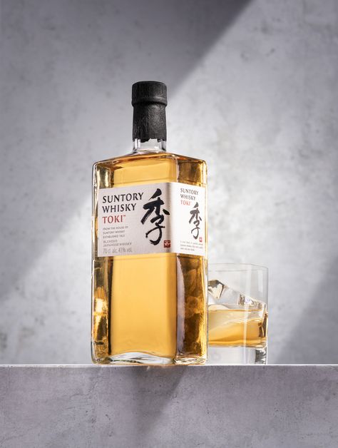 Food And Beverage Photography, Kombucha Brands, Bottle Shoot, Suntory Whisky, Beverage Photography, Blended Whisky, Japanese Whisky, Food Drink Photography, Gin Bottles