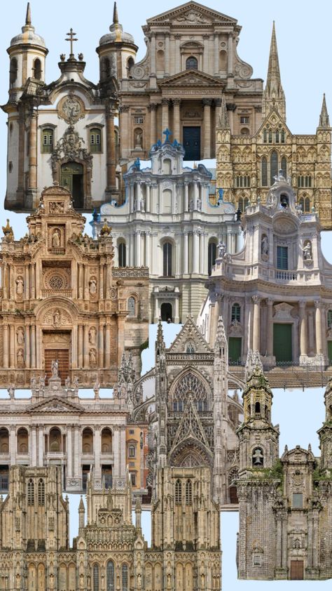 baroque churches Baroque Church, Connect With People, Your Aesthetic, Creative Energy, Vintage Designs, Energy, Architecture, Collage, Quick Saves