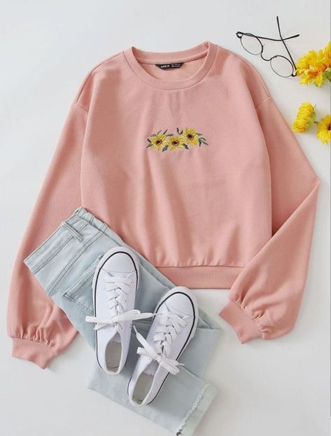 Western Wear Outfits, Floral Type, Trendy Outfits For Teens, Tween Outfits, Simple Trendy Outfits, Cute Simple Outfits, Girls Fashion Clothes, Teenage Fashion Outfits, Teen Fashion Outfits