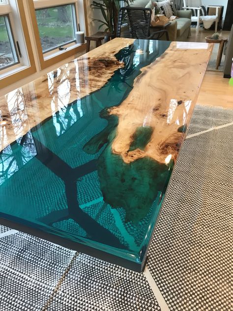 Epoxy Table With Shell Casings, Live Egde River Table, Hollow Log Resin Table, Bamboo Resin Table, Glowing River Table, Epoxy Flag Table, Topographic Epoxy Table, Walnut Epoxy Countertops, Epoxy Resin Pinecone Table