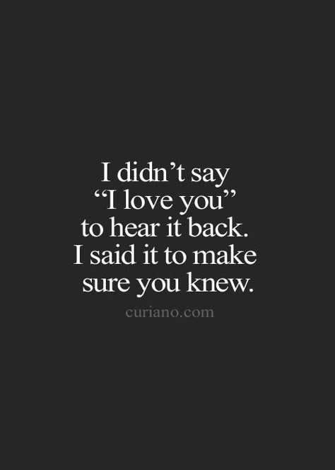 I said it to make sure you knew... I already know you care about me a ton, and that’s all I need.... National Girlfriend Day, Most Romantic Quotes, Girlfriends Day, Life Quotes To Live By, Higher Consciousness, Anniversary Quotes, Dating Humor, Say I Love You, Romantic Quotes