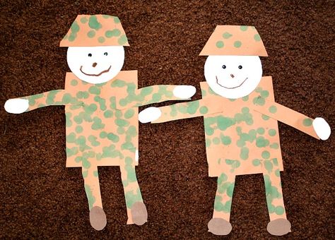 Veterans Day Crafts | Soon those mini veterans were marching around in parades and ... Soldier Craft, Veterans Day Crafts For Kids, Veterans Day Crafts, Poppy Craft For Kids, Crafts Adults, Veterans Day Coloring Page, Remembrance Day Activities, Memorial Day Activities, Patriotic Activities