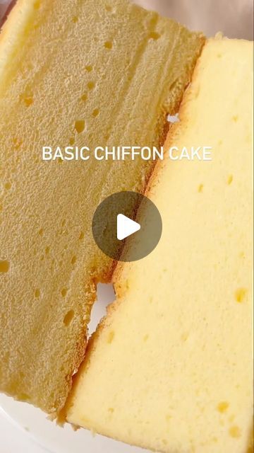 U-Taste Kitchen on Instagram: "Basic chiffon cake. Recipe linked in my bio. #chiffon #chiffoncake #softcake #fluffycake #recipe #baking #cooking #recipe #foodie #viralvideos #viralreels #viralpost" Chiffon Cake Recipes, Soft Cake Aesthetic, Mini Chiffon Cake Recipe, Mocha Chiffon Cake Recipe, Vanilla Chiffon Cake Recipe, Chiffon Recipe, Chiffon Cake Recipe, Chocolate Chiffon Cake, Lemon Chiffon Cake