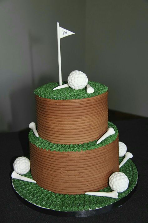 Golf Grooms Cake, Golf Themed Cakes, Green Birthday Cakes, Golf Birthday Cakes, Golf Cake, Golf Birthday Party, Pinterest Cake, Sport Cakes, Torte Cupcake