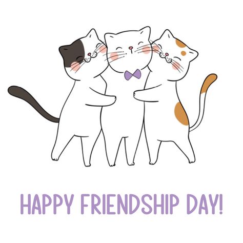 Today is International Friendship Day 💜 Send your besties a virtual squeeze 🤗  • • • • • • • • • • • • #beCurius #CuriusApp #millenialdating #friendshipgoals #lovecats #furryfriends #funn #instagood #happyfriendshipday #familyfriend  #smile #nyc #detroit #photooftheday #california #memories #bestfriends #bff #goodtimes #happiness #newyork #bestfriendforever #losangeles #summer Happy Frndship Day Bestie, Happy Friend Ship Day Wishes, Happy Freind Ship Day Wishes, Funny Friendship Day Meme, Friendship Support Memes, Portuguese Quotes, International Friendship Day, Happy Friendship Day, Friendship Day