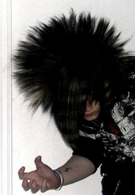 Hair Spikes, Haircut Memes, Emo Scene Boys, Emo Boy Hair, Memes Funny Hilarious, Scene Guys, Emo Pictures, Emo People, Peacock Hair