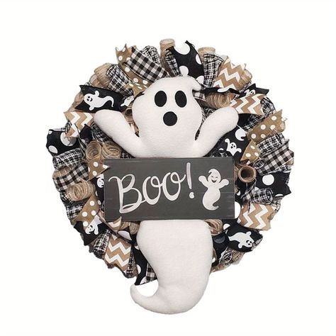 Faster shipping. Better service,Amazon,Tiktok,AliExpress,Target,Walmart,Ikea,diy halloween decor,diy halloween decorations,easy diy halloween decorations Boo Wreath, Ghost Wreath, Halloween Witch Wreath, Halloween Decor Diy, Boo Sign, Farmhouse Halloween, Diy Halloween Decor, Adornos Halloween, Wreath Halloween