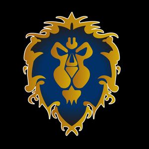 World Of Warcraft Alliance, Alliance Logo, Yellow Circle, Premium Logo, Game Logo, Png Vector, Nail Sizes, Navy Gray, World Of Warcraft