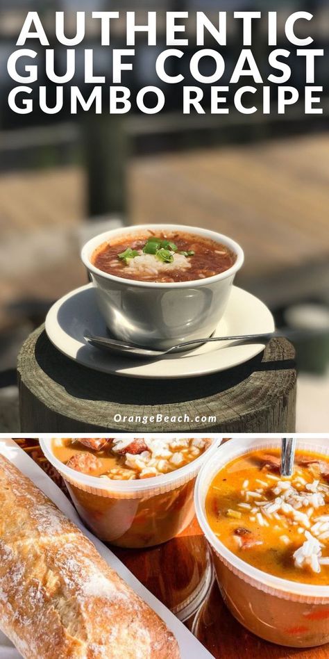 Authentic Gumbo Recipe, Authentic Gumbo, Best Gumbo Recipe, Creole Gumbo, Seafood Gumbo Recipe, Alabama Gulf Coast, Seafood Gumbo, Gumbo Recipe, Creole Recipes