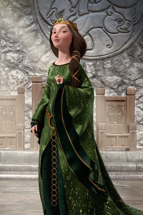 Queen Elinor Rebelle Disney, Prenses Merida, Queen Elinor, Brave Characters, Doug Funnie, Brave Wallpaper, Brave 2012, Brave Merida, Disney Clipart