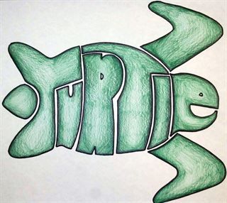 Check out student artwork posted to Artsonia from the Pictorial Calligraphy project gallery at Southgate Anderson High School. Word Art Drawings, Word Drawings, 8th Grade Art, Middle School Art Projects, 6th Grade Art, Posca Art, Art Exhibit, Homeschool Art, High School Art