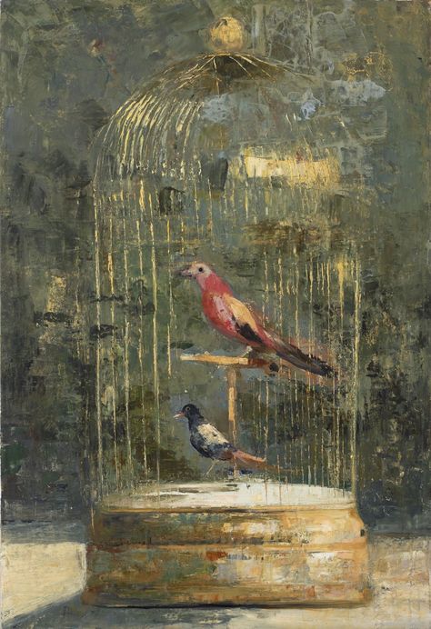 Wax Painting, Roman Art, Ancient Art, Bird Art, Contemporary Paintings, Malta, Pet Birds, Painting & Drawing, Animal Art