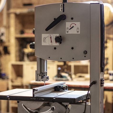 A #band saw is a versatile, powerful tool. If you're thinking about adding one to your shop, here's a list of great options to consider. Band Saws, Portable Band Saw, Small Band, The Family Handyman, Band Saw, Diy Wooden Projects, Wood Shop Projects, Outdoor Equipment, Family Handyman