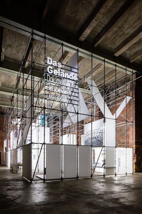 The Area | Holzer Kobler Architekturen Conception Scénique, Scaffolding Design, Exhibition Inspiration, Temporary Architecture, Ppt Design, Exhibition Stand Design, Exhibition Display, Exhibition Booth, Web Banner Design