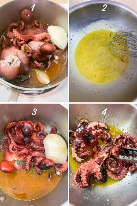 Mediterranean Octopus Recipe, Grilled Octopus Marinade, Octopus Dinner Recipe, Octopus Marinade Recipe, Octopus Recipes Easy, Spanish Octopus Recipe, Bbq Octopus, Grilled Octopus Recipe, Seafood Octopus