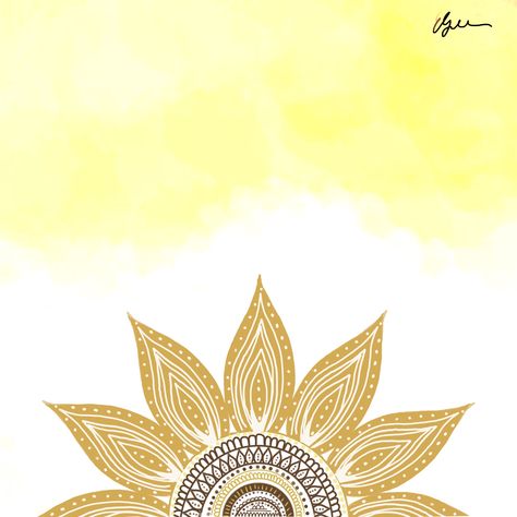 Mandala Sun Tattoo, Sunflower Mandala Tattoo, Mandala Sunflower, Sunrise Tattoo, Sun Mandala, Sunflower Mandala, Sun Drawing, Boho Tattoos, Sun Painting