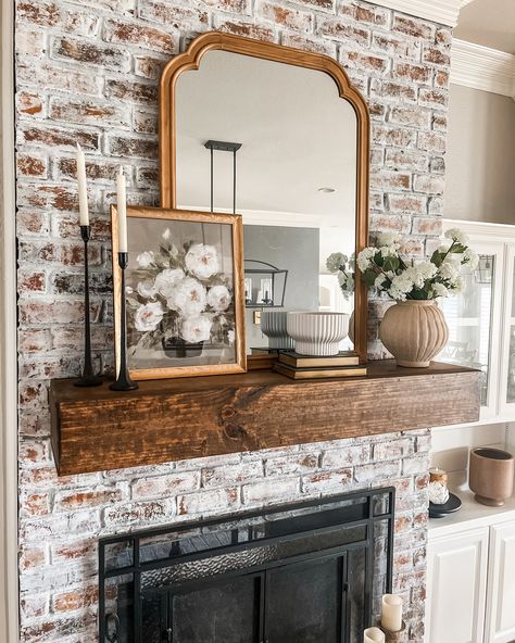 Sunday stills! Comment SHOP for links! 🔗✨ Some dining room stills to take in all the details! Love being able to zoom in on stills for all the details and inspiration! 🤍 Let me know if you have any questions- wall color, fireplace details, links, ect.! Follow @life.on.chatham.lane for more neutral decor and affordable finds! TO SHOP THIS POST: ✨Comment SHOP for a direct link to be sent to your DMs ✨Click on the link in my bio “Shop my home and favs” ✨✨Direct link to shop (Facebook ... Average Homes, Mirror Over Fireplace, Mirror Above Fireplace, Mantle Styling, Target Decor, Brand New Home, Fireplace Mantle Decor, Walmart Home, Fireplace Mantel Decor