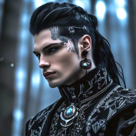 Dark Fantasy Male, Male Fairy, Elf Art, Character Inspiration Male, Dark Elf, Fantasy Male, Arte Fantasy, Character Design Male, Book Inspiration