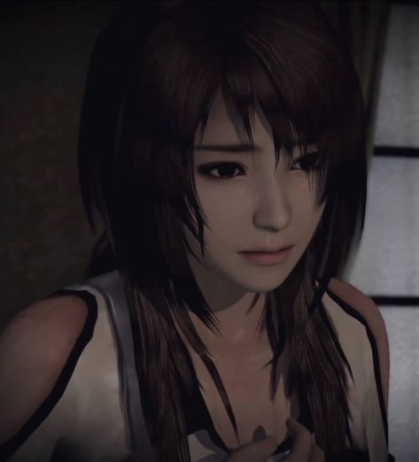 Fatal Frame Haircut, Horror Pfp, Vs Models Aesthetic, 2000s Horror, Horror Protagonist, Nerd Emoji, Makeup Practice, Girl Games, Japanese Horror