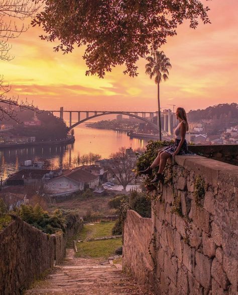 10 Best Sunset Spots In Porto Porto Travel, Portugal Vacation, Instagram Locations, Best Instagram Photos, Miramar Beach, Best Sunset, Portugal Travel, Spain And Portugal, Porto Portugal