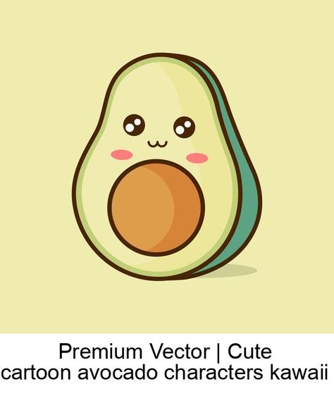 Download this Premium Vector about Cute cartoon avocado characters kawaii, and discover more than 143 Million Professional Graphic Resources on Freepik. #freepik #vector #avocado #avocadobackground #avocadocartoon Cartoon Avocado, Avocado Cartoon, Premium Vector, Cute Cartoon, Graphic Resources, Avocado, Quick Saves, Kawaii