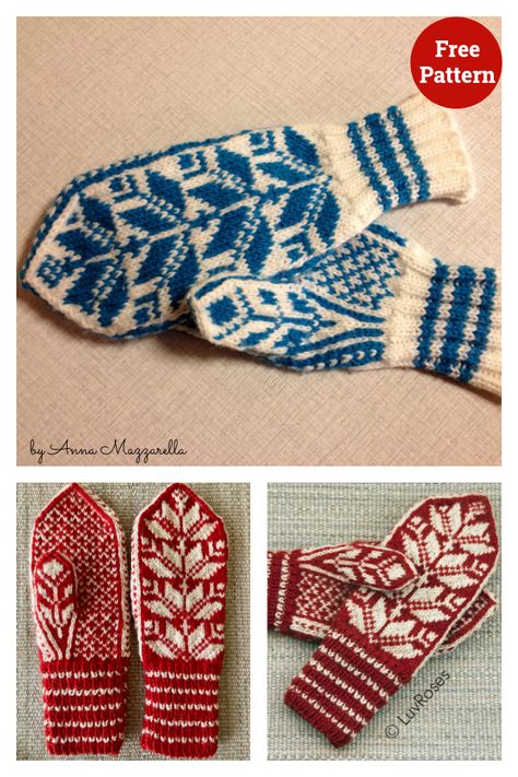 Norwegian Mittens for Mimi Free Knitting Pattern Free Latvian Mitten Pattern, Scandinavian Mittens Pattern Free, Norwegian Mittens Pattern Free, Newfie Mittens Pattern Free Knitting, Free Nordic Knitting Patterns, Scandinavian Knitting Patterns Free, Polish Knitting Patterns, Nordic Mittens Pattern Free, Norwegian Mittens Pattern