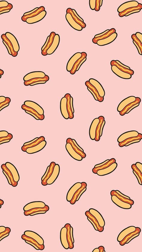 Hot Dog Wallpaper, Dog Photo Christmas Cards, Simpsons Party, Fun Wallpapers, Food Wallpapers, Cute Iphone Wallpaper, Dog Background, Hot Diggity Dog, Conversational Prints