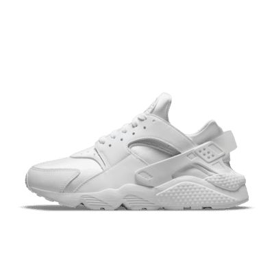 Nike Air Huarache White, Huaraches Shoes, Nike Tracksuit, Mens Lifestyle, Mens Nike Air, Nike Air Huarache, Air Huarache, Nike Tech, Leather Accents