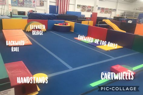 #gymnastics  #preschool #floor Gymnastics Floor Stations, Recreational Gymnastics Lesson Plans, Beginner Tumbling Stations, Beginner Gymnastics Floor Drills, Preschool Tumbling Lesson Plans, Rec Gymnastics Stations, Preschool Gymnastics Stations, Toddler Gymnastics Activities, Gymnastics Stations