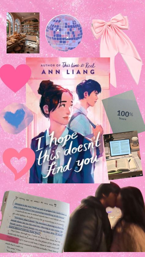 #ihopethisdoesntfindyou I Hope This Doesnt Find You Aesthetic, I Hope This Doesn’t Find You, I Hope This Doesn't Find You Aesthetics, I Hope This Doesnt Find You, I Hope This Doesn't Find You Ann Liang, I Hope This Doesn't Find You, Rom Coms Books, Cute Romance Books, Ann Liang