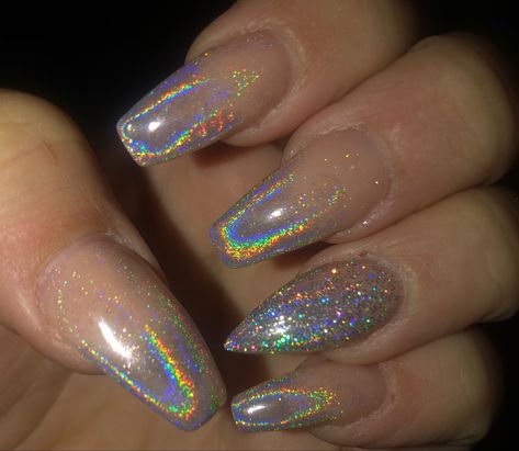 Hologram Nails Design, Hologram Nails, Short Nail, Super Nails, Short Nail Designs, Nails Ideas, Ombre Nails, Popular Pins, Toe Nails