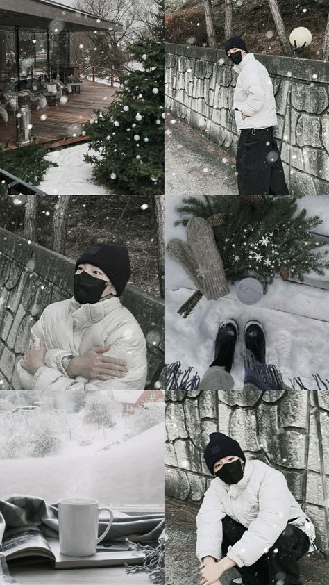 Skz Winter Aesthetic, Stray Kids Winter, I N Aesthetic, Lock Screen Photo, Lockscreen Themes, Wallpaper Stray Kids, Chan's Room, Aesthetic Moodboard, Gray Aesthetic