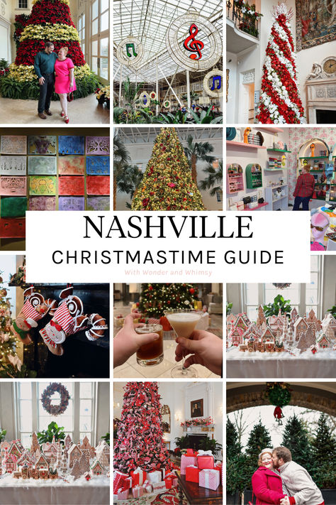 Christmastime in Nashville Guide - With Wonder and Whimsy Nashville Christmas Things To Do In, Christmas In Nashville Tn, Nashville In December, Christmas In Nashville, Nashville Guide, Nashville Christmas, Nashville Attractions, Nashville Travel Guide, With Wonder And Whimsy