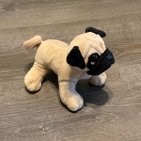 Webkinz Pug Plush Pug Plush, Pug, Art Direction, Collage, Vintage Fashion Trends, Jewelry Designer, Plus Outfits, Jewelry Watches, Animals