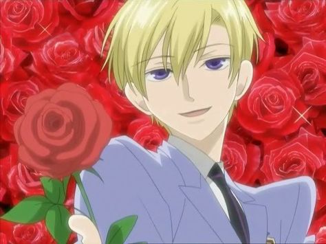 A rose for all the genderbending anime females lol Honey Senpai, Host Club Anime, Ouran Highschool, Ouran Host Club, Ouran High School Host Club, High School Host Club, Host Club, A Silent Voice, Anime Screenshots