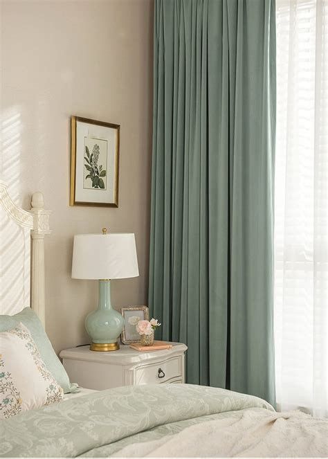 Green Velvet Curtains Bedroom, Light Green Curtains, Green Curtains Living Room, Green Curtains Bedroom, Green Velvet Curtains, Velvet Curtains Bedroom, Sage Green Curtains, Mint Green Bedroom, Mint Bedroom