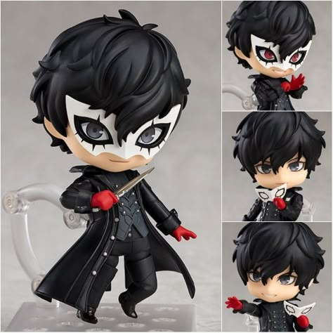 Joker Nendoroid (Persona 5) | Good Smile Company #nendoroid Joker Persona 5, Ren Amamiya, Persona 5 Joker, Kawaii Toys, Clay Figurine, Anime Figurines, Good Smile, Bleach Anime, Persona 5