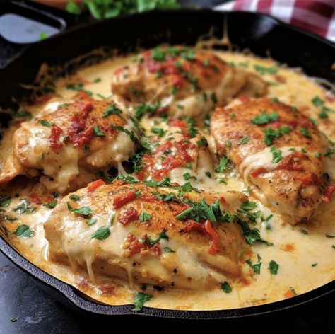 Creamy Marry Me Chicken Recipe Marry Me Chicken Recipe, Marry Me Chicken, Salmon Dishes, Chicken Dinners, Savory Sauce, Tender Chicken, Easy Bread Recipes, Boneless Skinless Chicken Breast, Creamy Sauce