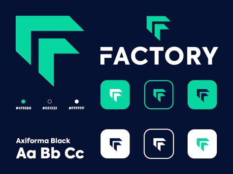 Food Factory Logo, Factory Logo Design, Factory Logo Design Ideas, Logistic Logo Design Branding, Technology Brand Identity Design, Engineering Brand Identity, Factory Logo, Logo Desing, Logo Redesign