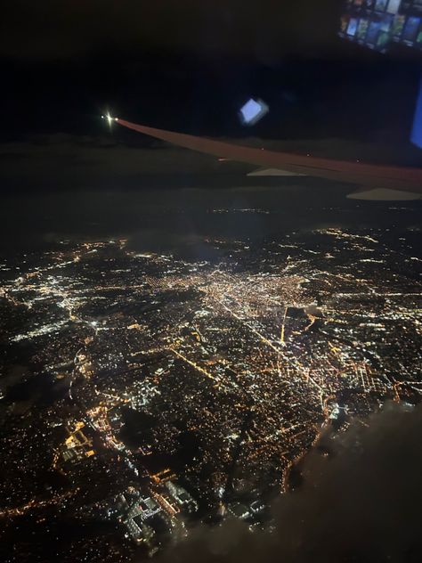 nighttime flight over newark international airport | new york & new jersey, city lights Newark Airport, Newark New Jersey, Night Photo, Night Photos, Jersey City, 2024 Vision, International Airport, City Lights, Night Time