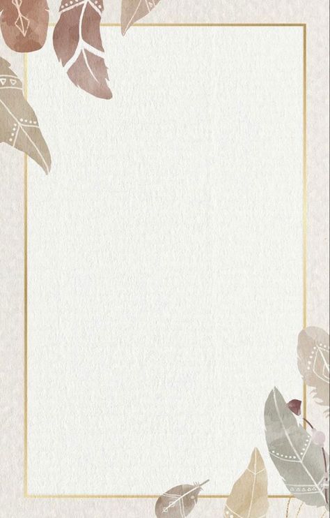 Earth Tone Watercolor, Goodnotes Ideas, Bg Aesthetic, Feather Frame, Canva Backgrounds, Collage Des Photos, Colorful Notes, Gold Wallpaper Background, Artsy Background