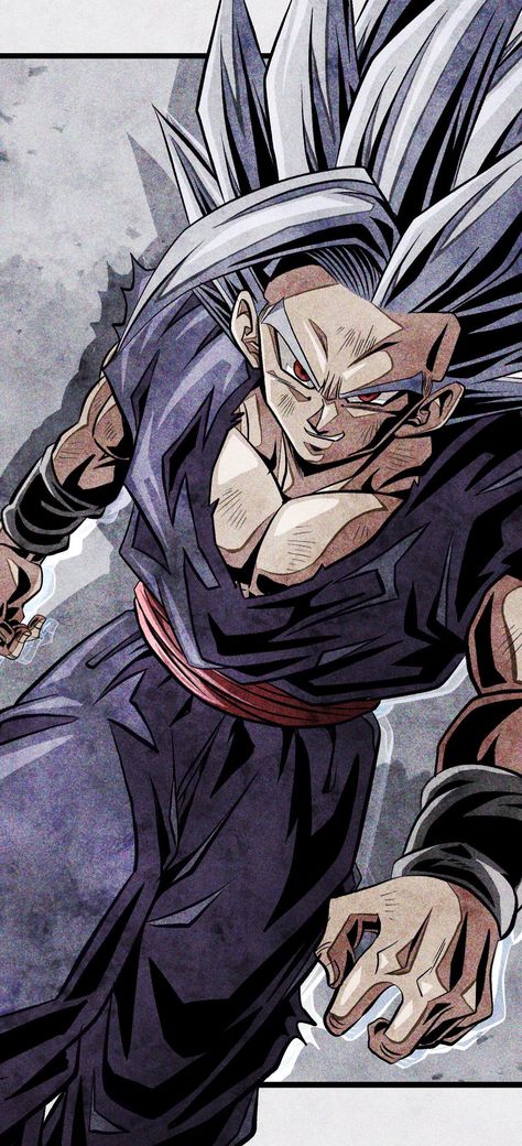 Beast Gohan, Shen Long Tattoo, Gohan Beast, Attack On Titan Tattoo, Dragon Ball Z Iphone Wallpaper, Image Dbz, Son Gohan, Beast Wallpaper, Dragon Ball Painting