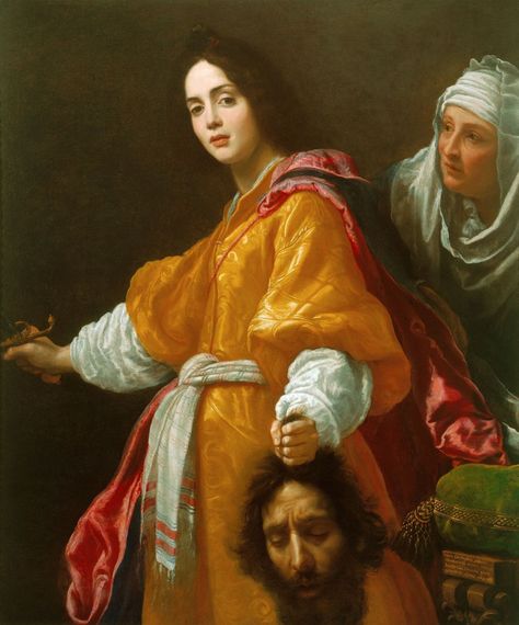 Judith with the Head of Holofernes - Cristofano Allori 1613 Judith Holofernes, Head Of Holofernes, Christian Mythology, Judith And Holofernes, Art Mini Toile, Artemisia Gentileschi, Baroque Art, Caravaggio, Italian Art