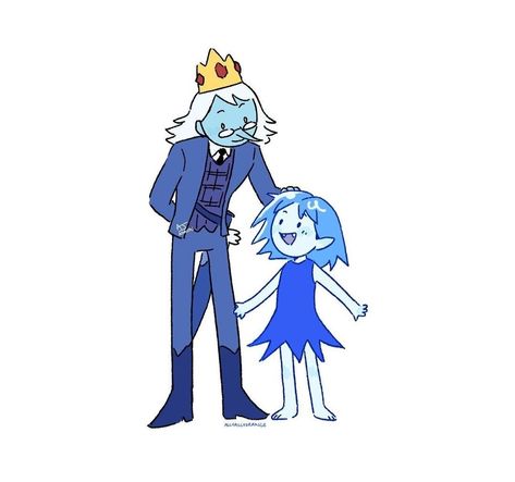 Marceline And Simon, Simon Petrikov, Winter King, Fionna And Cake, Adveture Time, Adventure Time Wallpaper, Ice King, King Art, Adventure Time Art