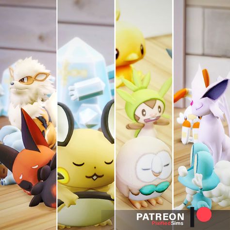 Pixipui's Pixified Sims on Tumblr Sims 4 Cc Pokemon Decor, Sims 4 Mods Disney, Sims 4 Anime Decor, Ts4 Plushie Cc, Plush Sims 4 Cc, Sims 4 Figurines Cc, Sims 4 Cc Animal Crossing, Pokemon Sims 4 Cc, Sims 4 Plushies