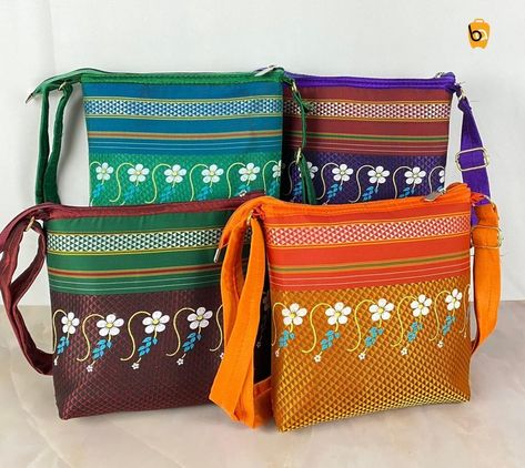 Khan Fabric, Saree Bags, Phone Sling Bag, Classic Phones, Name Plate Design, Bags Patterns, Diy Bags Patterns, Homemade Diy, Fabric Tote Bags